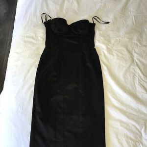 D&G strapless dress
